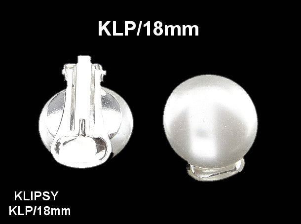 Kolczyk klips 18mm